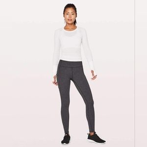 Lululemon Speed Tight V in Variegated Knit
